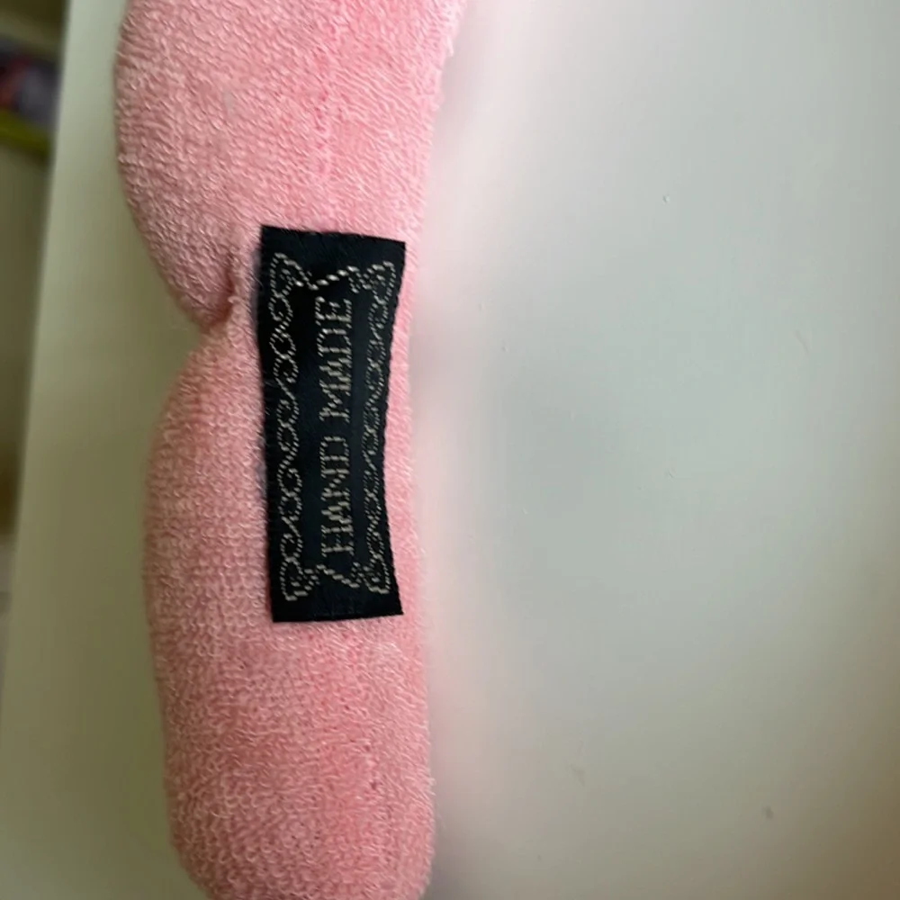 Pink braided headband